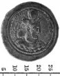 Sasánovská mince, Drachma, Vahrám IV (388-99 n.l.)