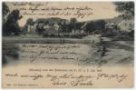Následky povodně r. 1903 v Mikulovicích (čb. pohlednice)