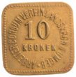 Peněžní známka s hodnotou 10 korun