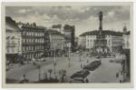 Masarykovo náměstí v Olomouci (čb. pohlednice)