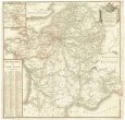 Carte des routes de postes de l'Empire Français