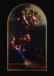 Oltářní obraz sv. Lukáš maluje Madonu