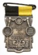 Odznak upomínkový - slavnost k 90. výročí založení 1. spolku vojenských vysloužilců v Jablonci nad Nisou, 15. 6. 1913