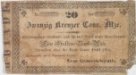 Nouzové platidlo z let 1848-1849 - 20 krejcarů
