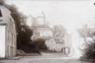 Zámek Jánský Vrch a náměstí v Javorníku (skleněný negativ)