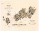 Mapa porostů pro vycházku České lesnické jednoty v srpnu 1901 na velkostatku král. města Pelhřimova dle stavu v roce 1901