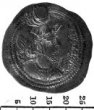 Sasánovská mince, Drachma, Válaxsh (484-8 n.l.)
