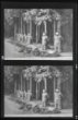 2 x fotografie, poprava sedmi vzbouřenců v lese za Lesním hřbitovem v Novém Boru
