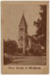 Kostel sv. Vavřince v Bílém Potoce (čb. pohlednice)