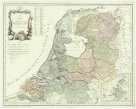 Karte von der Republik der vereinigten Niederlande