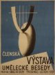 Plakát členské výstava Umělecké Besedy 1934