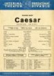Divadelní cedule Caesar