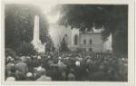 Slavnostní odhalení pomníku obětem I. světové války v Jeseníku (1935)