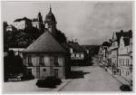 Město Javorník na historické pohlednici (1935)