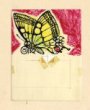 Motýl otakárek, tužkou vyznačený sazební obrazec