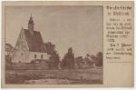 Kostel sv. Mikuláše v osadě Bílý Potok (čb. pohlednice)