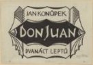Viněta ke grafickému cyklu Don Juan