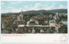 Celkový pohled na Liberec - pohled z Perštýna ´Gruss aus Reichenberg i. B´