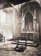 Interiér Kostela sv. Kříže v Javorníku (skleněný negativ)