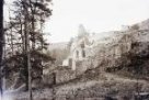 Zřícenina hradu Rychleby (skleněný negativ)