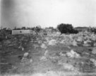 Muslimský hřbitov s hrobkami