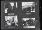 4 x fotografie s popiskem, fotografie související se smrtí V. I. Lenina v Gorkách