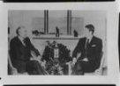 Fotografie, setkání Ronalda Reagana s Michailem Gorbačovem