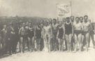 Účastníci distančního závodu plaveckého klubu VŠ sportu
