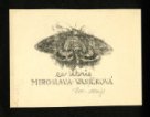 Exlibris - Motýl