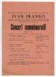 Vzpomínkový koncert na památku Ivana Franka