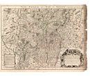 Carte du Duché de Bourgogne et des Comtez en dependans