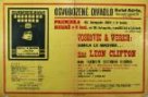 Plakát Osvobozeného divadla: V+W: Gorila ex machina… čili Leon Clifton