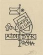 Předloha pro značku nakladatele Aloise Dyka