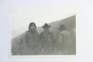 Fotografie tří trampů v horách u Ivančeny