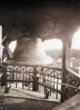 Zvon na věži zámku Jánský Vrch (skleněný negativ)