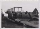 Snímek zničeného sovětského letadla