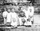 Misionářská rodina - skupinový portrét