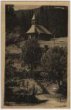 Dřevěná kaple sv. Hedviky v osadě Vidly na historické pohlednici