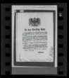 Dokument, řeč německého císaře Viléma k německému lidu
