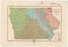 A geological map of Iowa