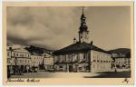 Budova radnice v Jeseníku, 30. léta 20. století (pohlednice)