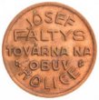 Peněžní známka s hodnotou 50 haléřů