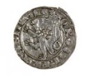 Pražský groš Jana Lucemburského (1310 - 1346) avers|Pražský groš Jana Lucemburského (1310 -1246) revers