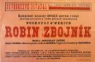 Plakát Osvobozeného divadla: V+W: Robin zbojník