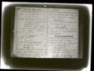 Skeny dvoustránky 45 a 46 z rukopisného deníku receptury