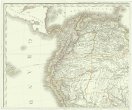 Carte encyprotype de l'Amérique méridionale