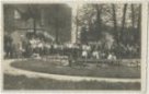 Výstavba pomníku obětem I. světové války na Zámeckém náměstí v Jeseníku (1935)