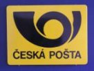 Vývěsní štít podniku Česká pošta, s. p.