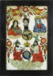 Vícetematická podmalba - Sv. Jan Nepomucký, Ježíšek s říšským jablkem, Panna Marie, Sv. Trojice triumfální