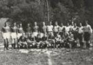 Fotografie jesenických a javornických fotbalistů (50. léta 20. století)